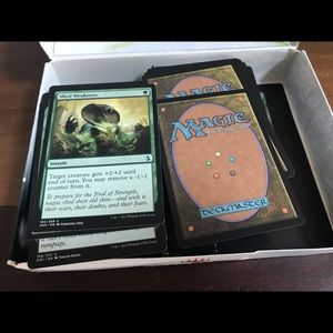 Magic The Gathering Cards And Sleeves